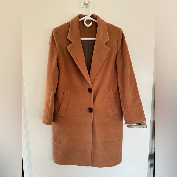 [SOLD] Beige Coat Women S - Picture 1 of 4